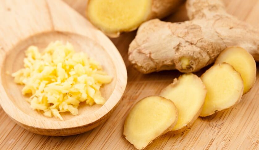 jengibre para el tratamiento de la prostatitis