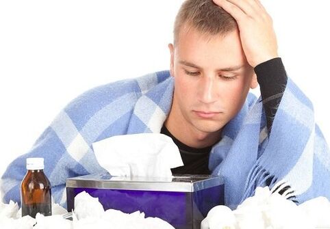 resfriados como causa de prostatitis